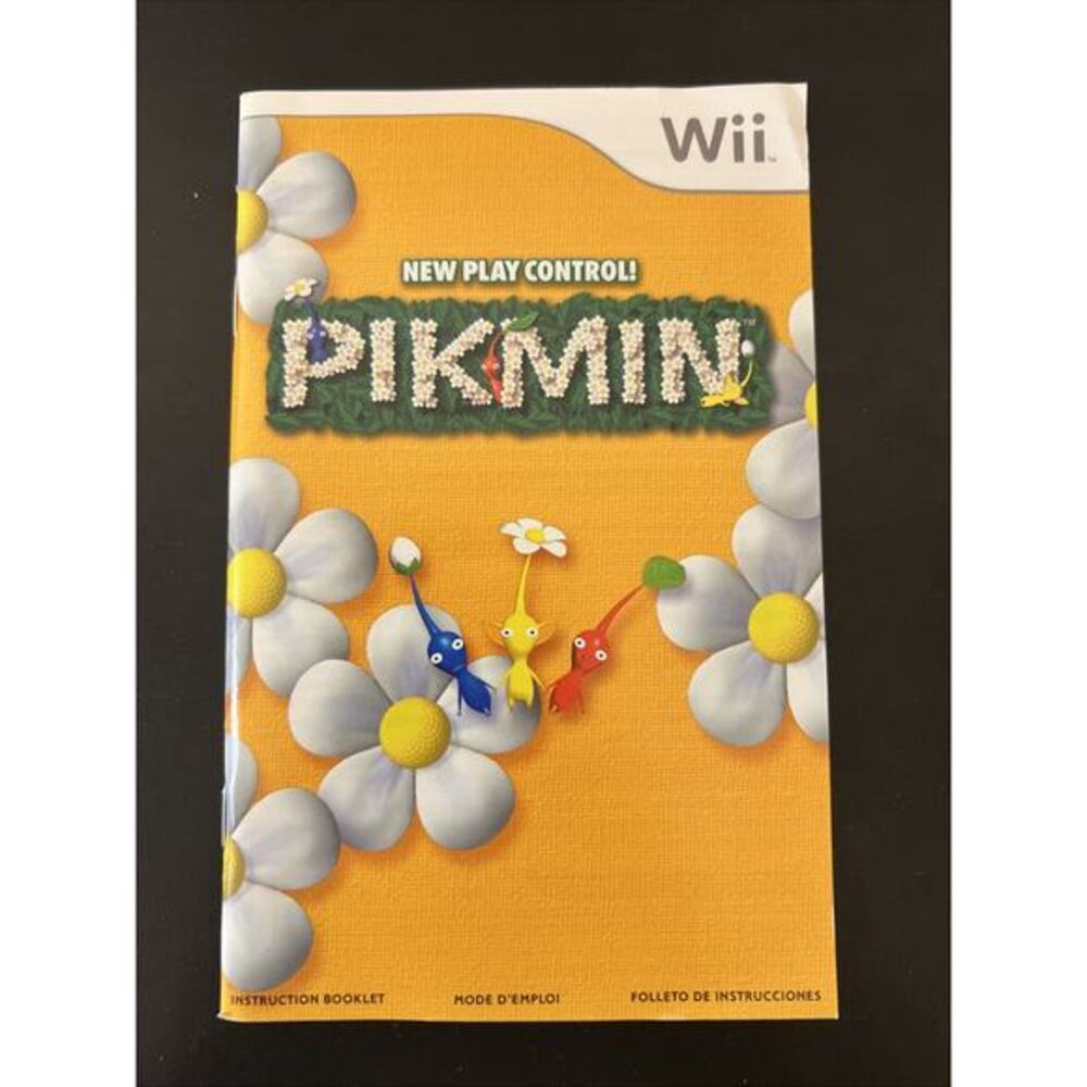 New Play Control! Pikmin (Nintendo Wii, 2009) Instruction Manual Only